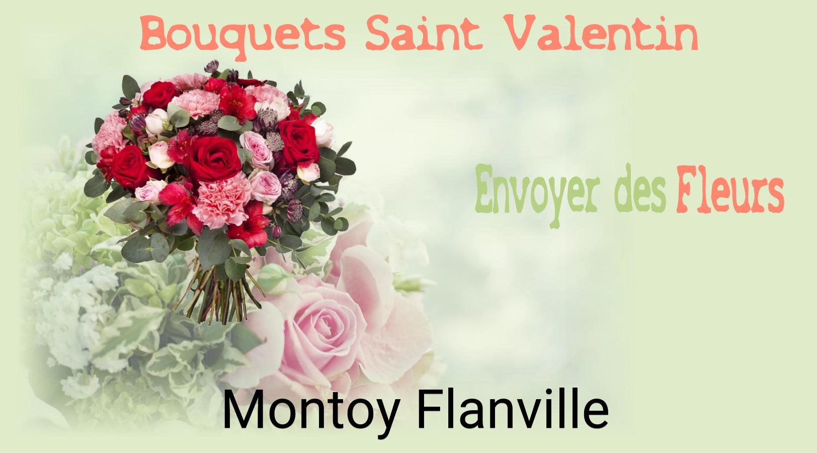 Roses de Saint-Valentin livrées à Montoy-Flanville